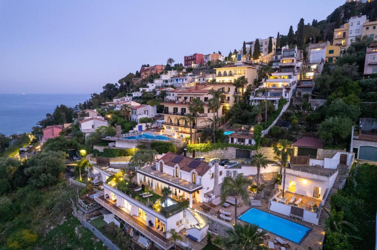 Luxury Taorum Villa With Spectacular Sea Views In Taormina Ngoại thất bức ảnh