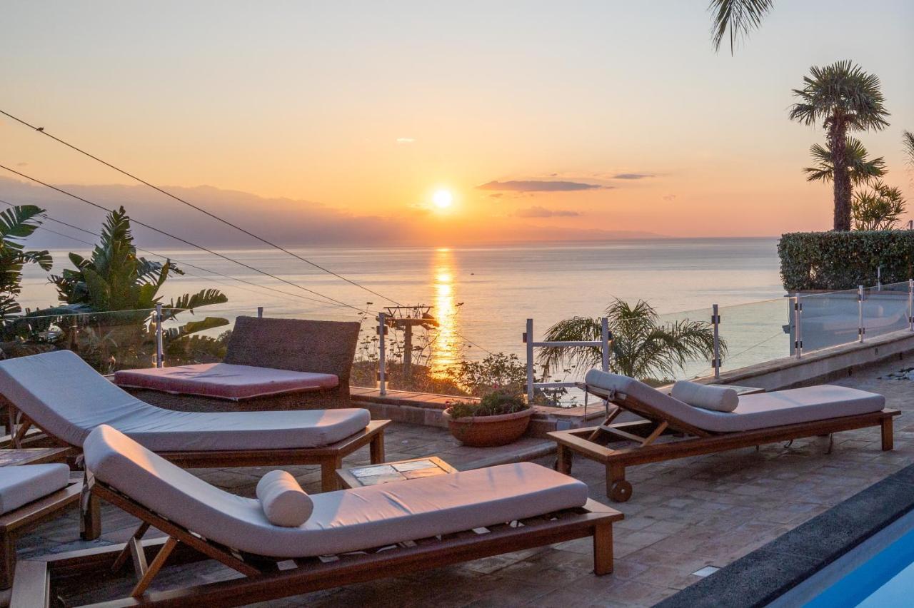 Luxury Taorum Villa With Spectacular Sea Views In Taormina Ngoại thất bức ảnh