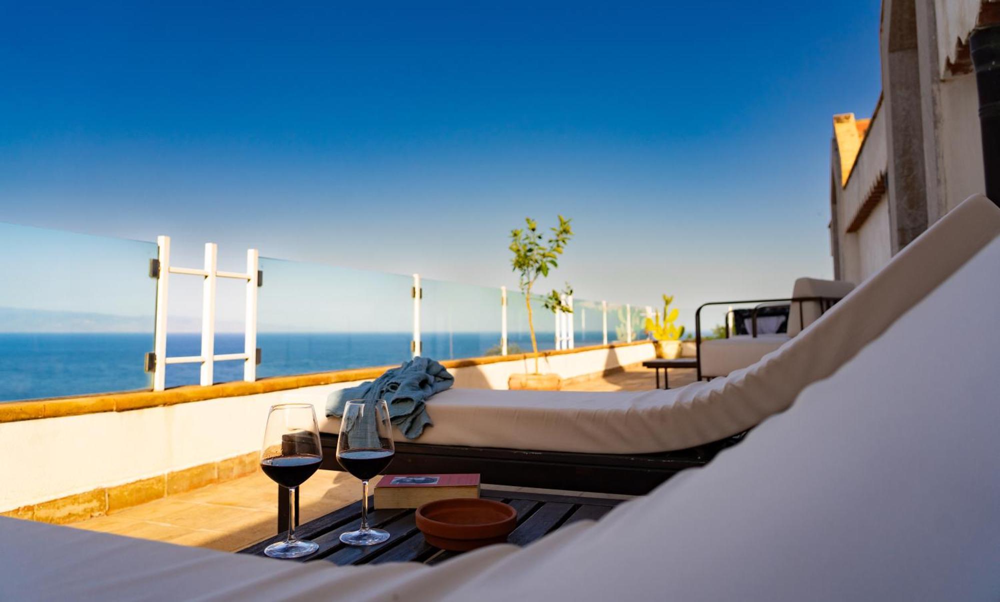 Luxury Taorum Villa With Spectacular Sea Views In Taormina Ngoại thất bức ảnh