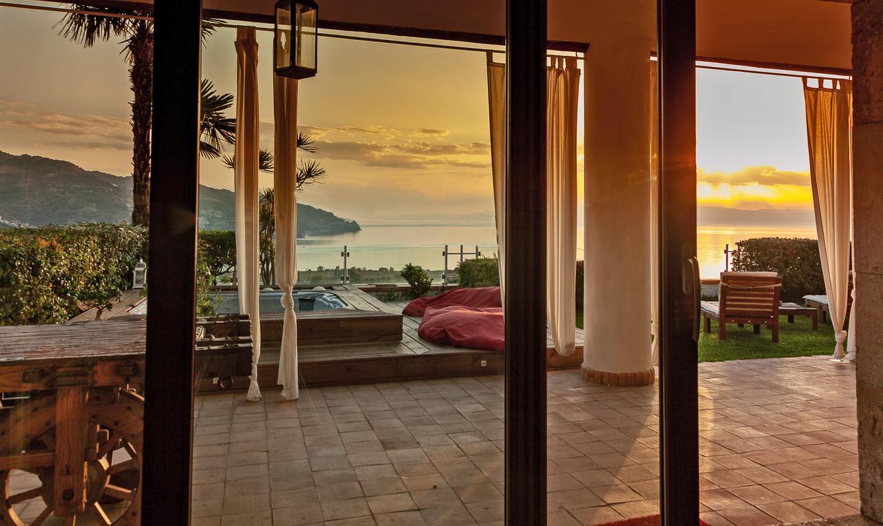 Luxury Taorum Villa With Spectacular Sea Views In Taormina Ngoại thất bức ảnh