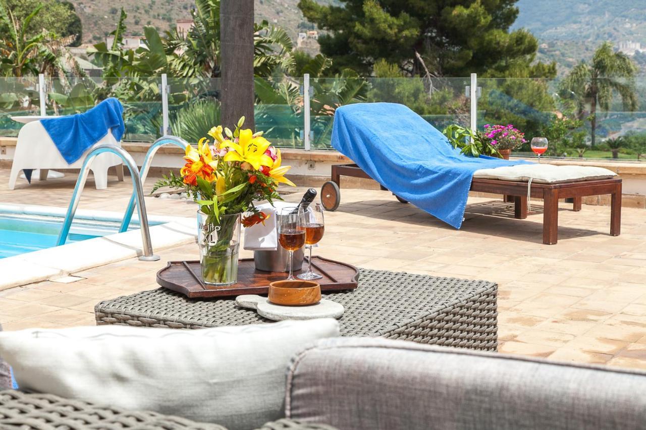 Luxury Taorum Villa With Spectacular Sea Views In Taormina Ngoại thất bức ảnh