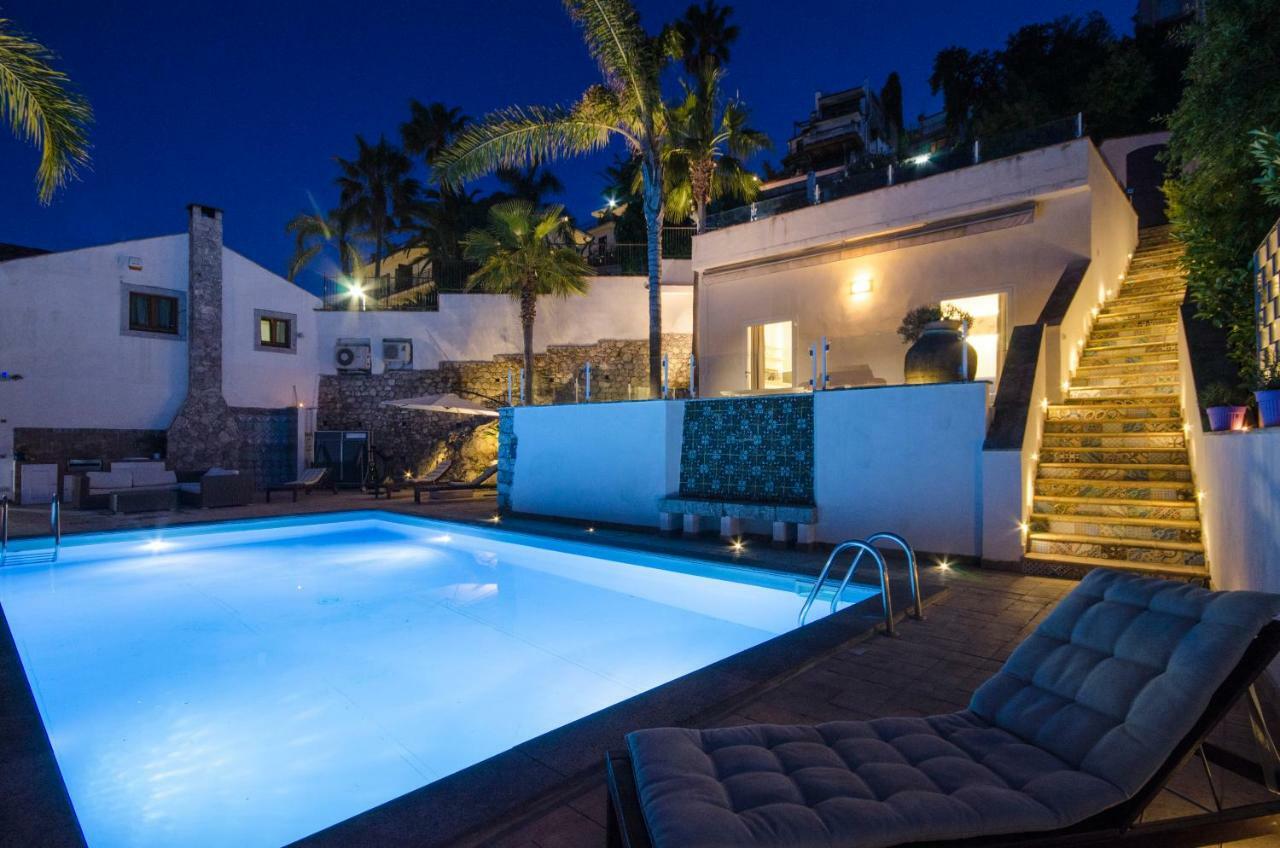 Luxury Taorum Villa With Spectacular Sea Views In Taormina Ngoại thất bức ảnh