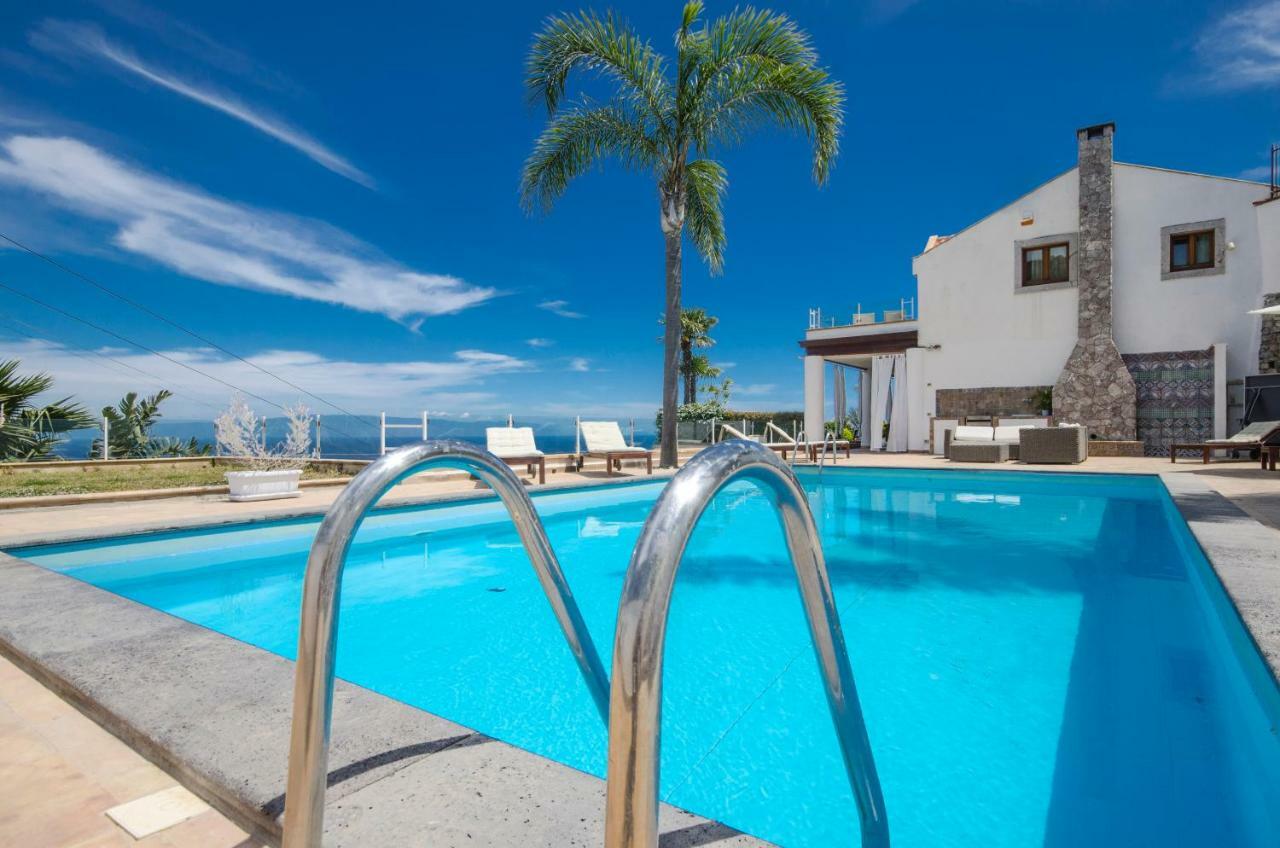 Luxury Taorum Villa With Spectacular Sea Views In Taormina Ngoại thất bức ảnh